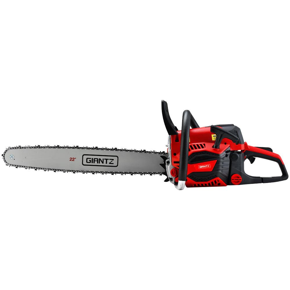 Giantz Chainsaw Petrol 58CC 22" Bar Commercial E-Start Pruning Chain Saw,Giantz Chainsaw Petrol - Ozstylz