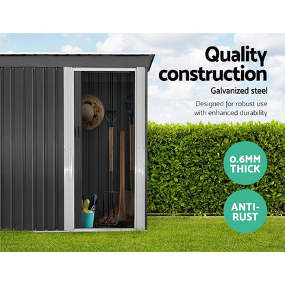 Giantz Garden Shed 1.62x0.86M Sheds Outdoor Storage Tool Workshop House Shelter Sliding Door - Ozstylz