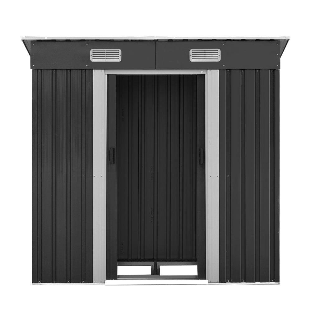 Giantz Garden Shed 1.94x1.21M Sheds Outdoor Storage Workshop House Tool Shelter Sliding Door - Ozstylz