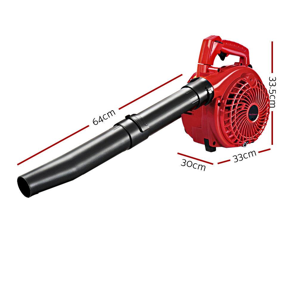 Giantz Petrol Leaf Blower Garden Vacuum Handheld Commercial Outdoor Tool 36CC - Ozstylz