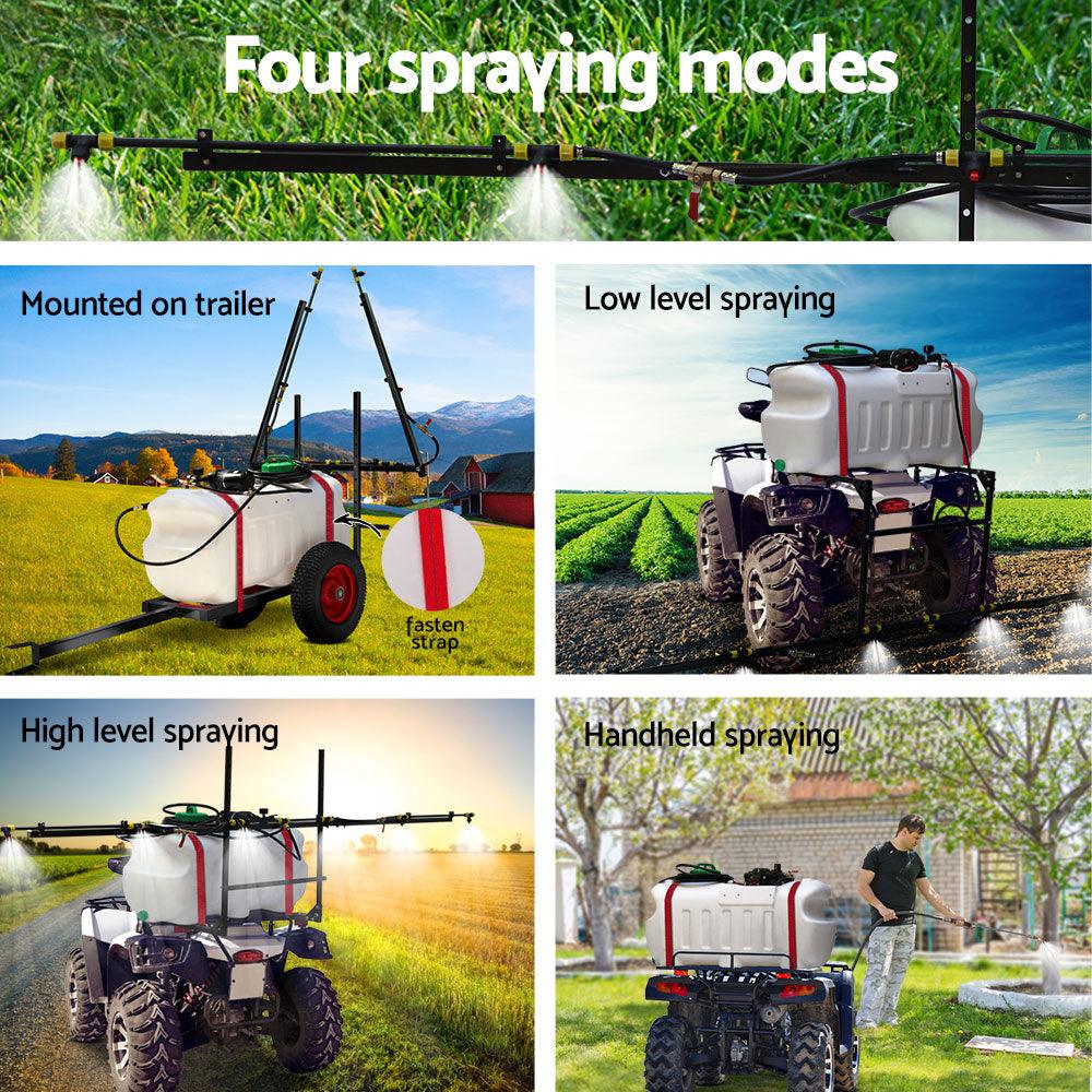 Giantz Weed Sprayer 100L Trailer 3M Boom Garden Spray - Ozstylz