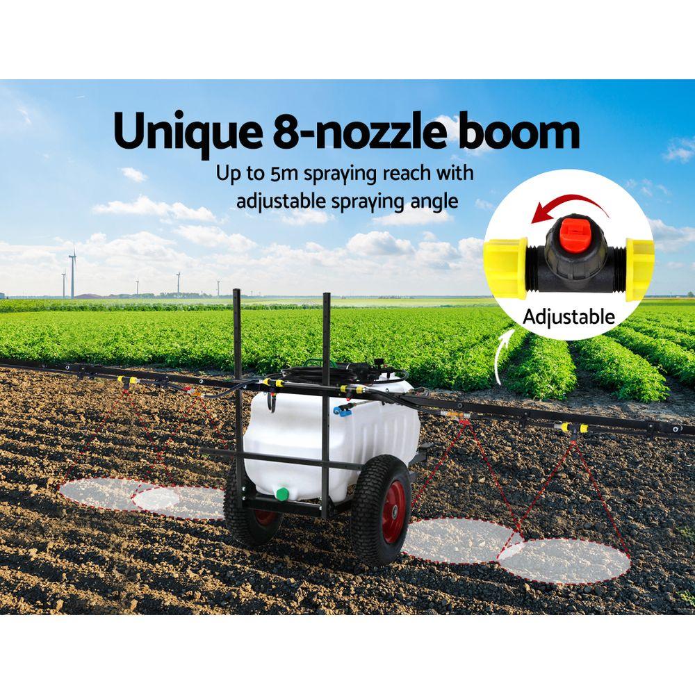 Giantz Weed Sprayer 100L Trailer 5M Boom Garden Spray - Ozstylz