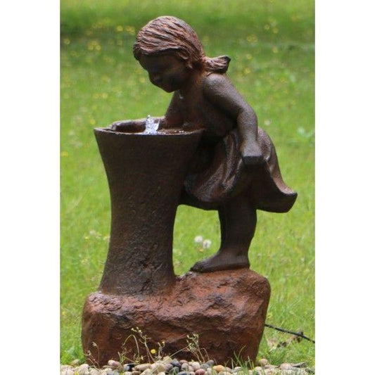 Girl at Water Fountain - Ozstylz