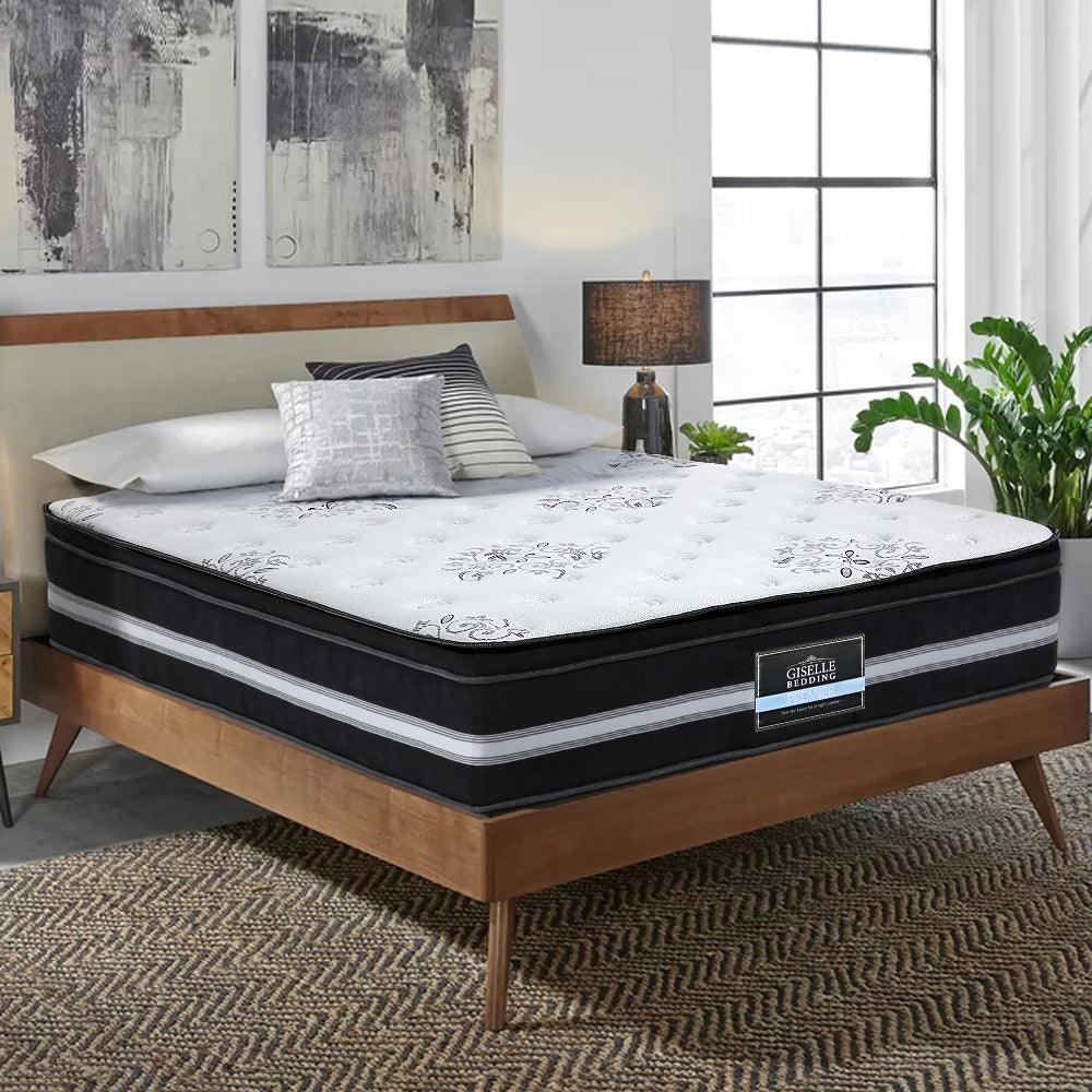 Giselle Bedding 34cm Mattress Cool Gel Memory Foam Queen - Ozstylz