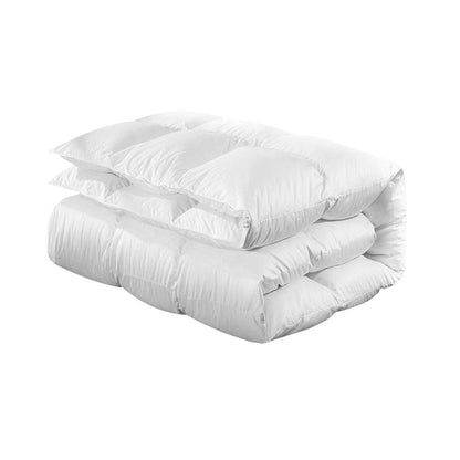 Giselle Bedding 500GSM Goose Down Feather Quilt King - Ozstylz