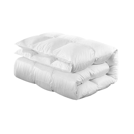 Giselle Bedding 500GSM Goose Down Feather Quilt King - Ozstylz