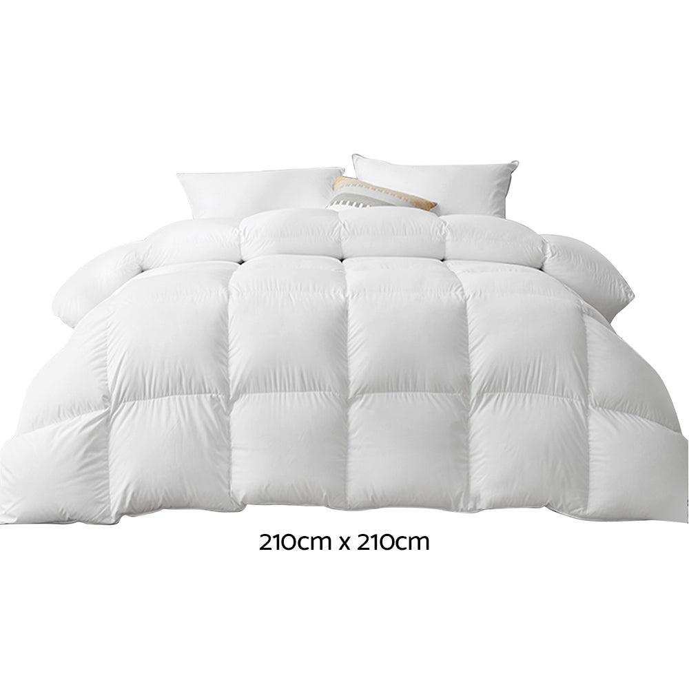 Giselle Bedding 700GSM Goose Down Feather Quilt Queen - Ozstylz