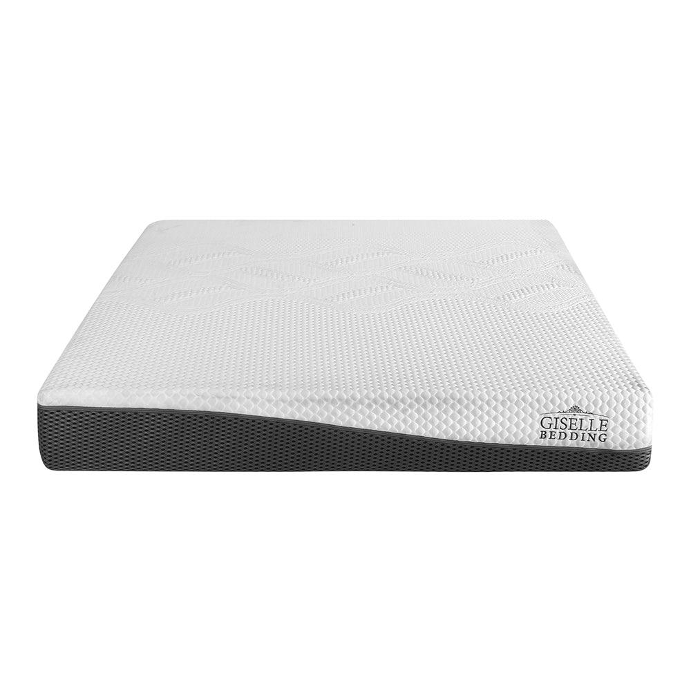 Giselle Bedding Memory Foam Mattress Bed Cool Gel Non Spring 21cm Queen - Ozstylz