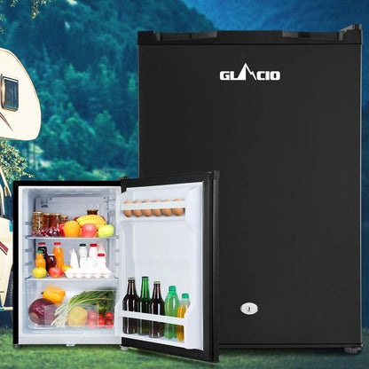 Glacio 80L Portable Fridge Freezer Bar Upright 12V/24V/240V Camping Caravan - Ozstylz