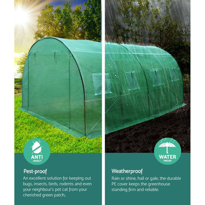 Greenfingers Greenhouse 4x3x2M Walk in Green House Tunnel Plant Garden Shed Dome - Ozstylz