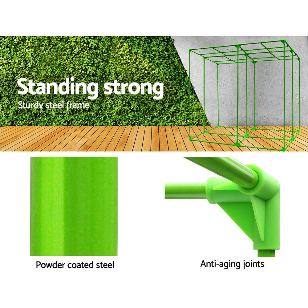 Greenfingers Grow Tent 200x200x200CM Hydroponics Kit Indoor Plant Room System - Ozstylz