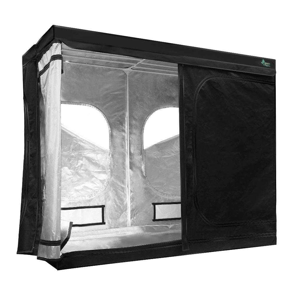 Greenfingers Grow Tent 240x120x200CM Hydroponics Kit Indoor Plant Room Black - Ozstylz