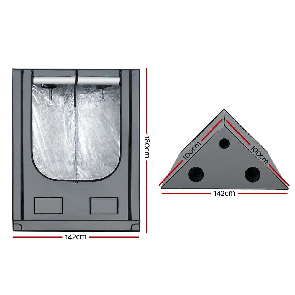 Greenfingers Grow Tent Kits Hydroponics Kit Indoor Grow System 142X100X180CM - Ozstylz