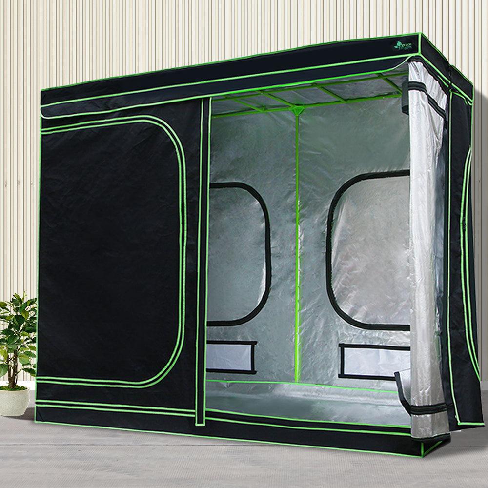 Greenfingers Grow Tent Light Kit 240x120x200CM 2000W LED 6" Vent Fan,Greenfingers Grow Tent Light Kit LED 2000W Full Spectrum 6" Vent 240x120x200CM - Ozstylz