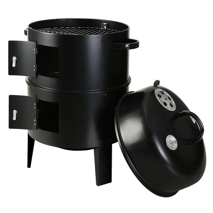 Grillz BBQ Grill 3-In-1 Charcoal Smoker - Ozstylz