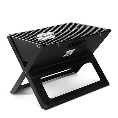 Grillz BBQ Grill Charcoal Smoker Foldable - Ozstylz