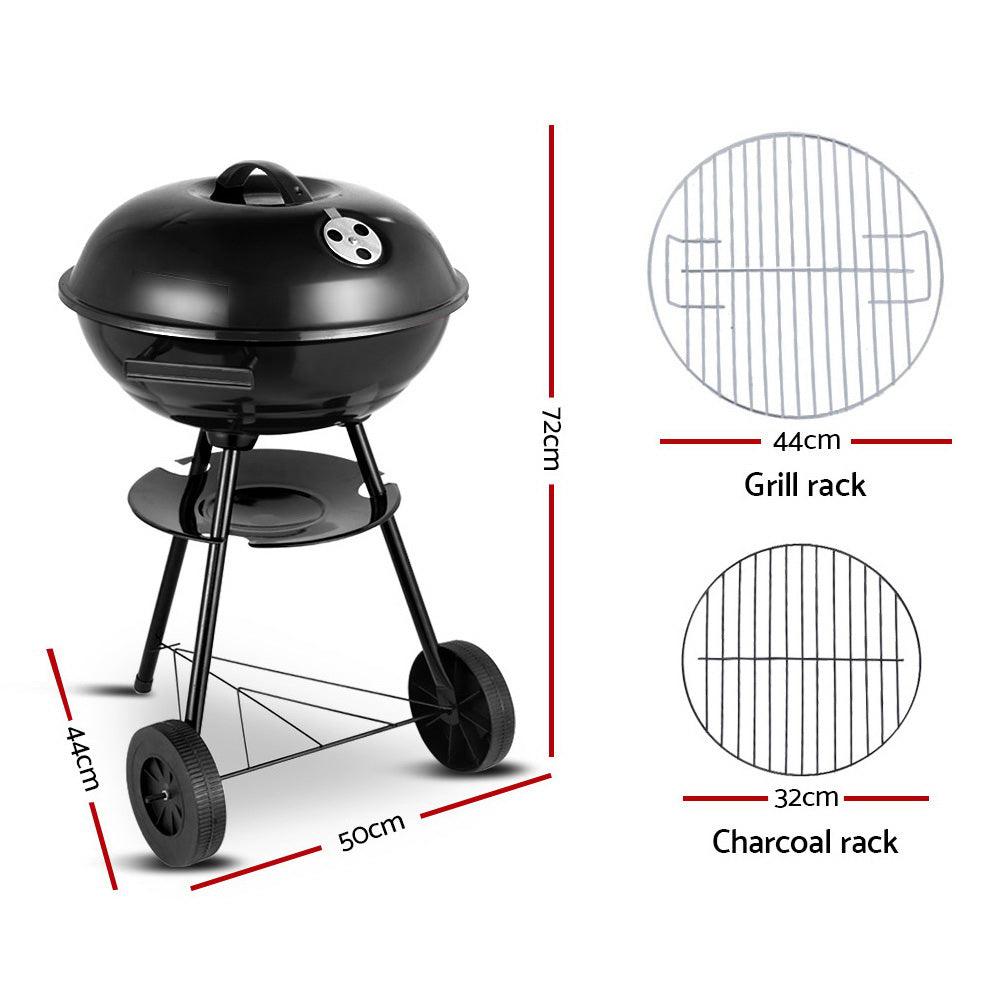 Grillz BBQ Grill Charcoal Smoker - Ozstylz