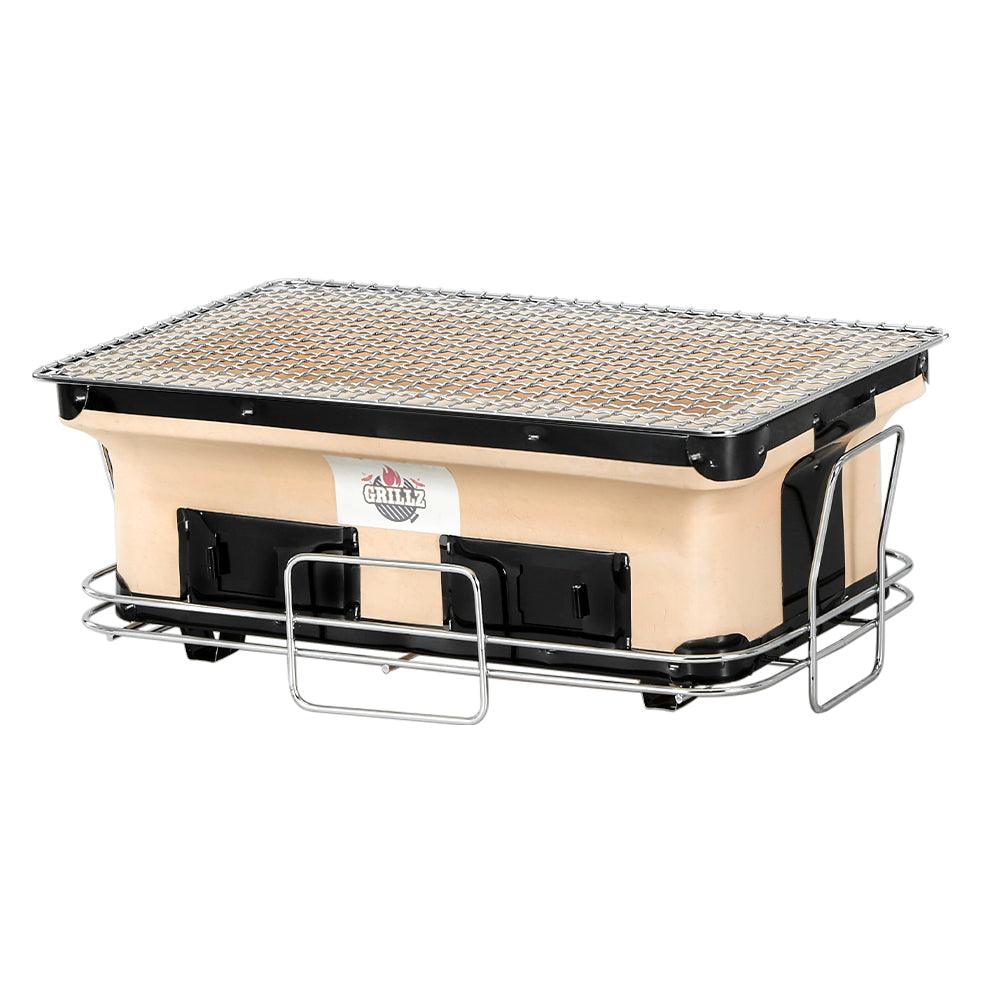 Grillz BBQ Grill Tabletop Charcoal Smoker - Ozstylz