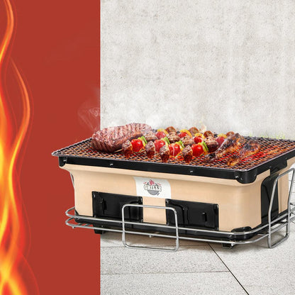 Grillz BBQ Grill Tabletop Charcoal Smoker - Ozstylz