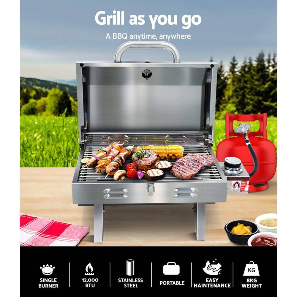 Grillz Portable Gas BBQ Grill - Ozstylz