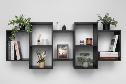 LISBON DISPLAY SHELF - NORDIC ASH - Ozstylz