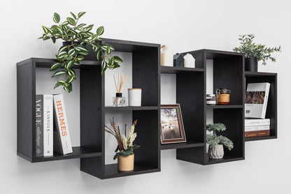 LISBON DISPLAY SHELF - NORDIC ASH - Ozstylz