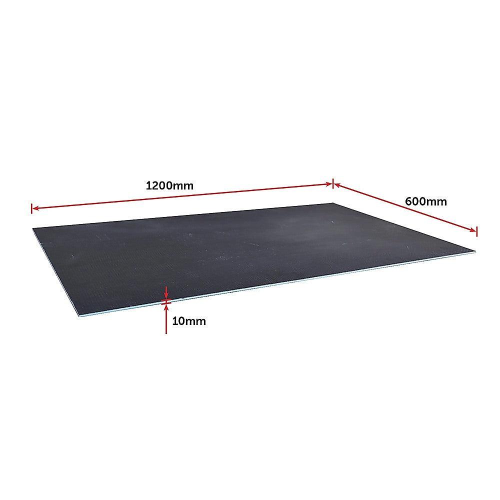 Tile Backer Insulation Board 10MM: 1200mm x 600mm - Box of 6 - Ozstylz