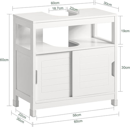 Vanity Unit Bathroom Furniture, White - Ozstylz