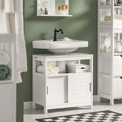 Vanity Unit Bathroom Furniture, White - Ozstylz